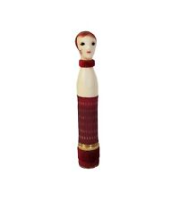 Vintage 1961 Revlon Doll Lipstick Holder No. 0537 With Stand (Empty) Red Hair  picture