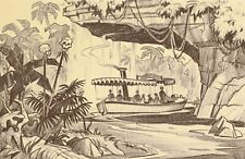 Disney Jungle Cruise Back Side of Water Boat Skipper Concept Sketch Poster Print picture