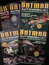 LOT of Eaglemoss Automobilia Batman Magazines Issues 2, 17, 28, 75 + Special picture