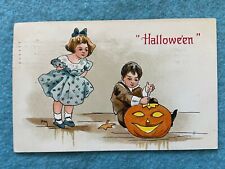 Halloween Vintage 1909 Postcard picture