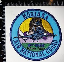 USAF 186th Fighter Squadron F-16 Fighting Falcon Montana ANG Patch picture