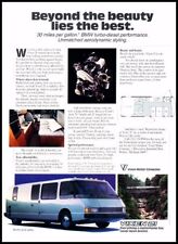 1987 Vixen 21 motorhome camper Vintage Advertisement Car Print Ad J706A picture