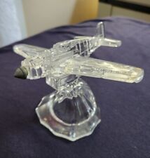 P51 Mustang WWII Crystal airplane by Hofbauer of Germany with Stand picture