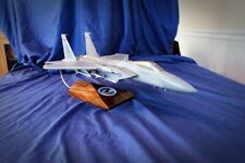 Boeing F-15C Eagle 123rd Fighter Squadron Oregon Air Guard Wood Desktop Model  picture