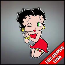Betty Boop Wink Cartoon Vinyl Decal 80's Nostalgic 6
