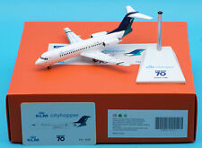 JC Wings 1:200 KLM Silkair hybrid color Fokker 70 Diecast Aircraft Model PH-KZM picture
