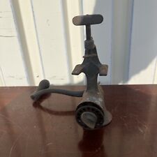 HINGED EASY CLEAN 1901-1902 Patent Sausage Meat Grinder USA picture