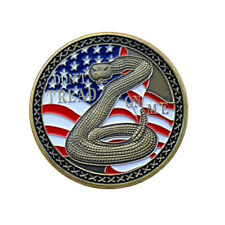 100PCS US Constitution The Second 2ND Amendment Don't Tread On Me Coin Challenge picture