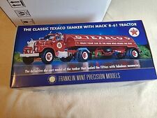 Vtg. Franklin Mint Precision Models The Classuc Texaco Tanker With B-61 Tractor picture