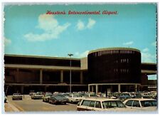 Houston Texas TX Postcard Intercontinental Airport Terminal 1970 Vintage picture