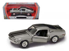 1968 Shelby GT 500KR Silver 1/18 Diecast Model Car picture