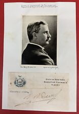 N.Y. Governor Benjamin B. Odell Jr., 1901 Photo & Autograph from Pan Am Expo picture