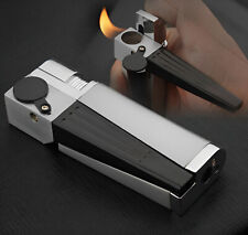 New 2 in 1 Set Metal Lighter with Pipe Foldable - Portable Lighter Open Flame picture