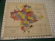 original 1886 Map of ESSEX COUNTY MASSACHUSETTS 16 x 18
