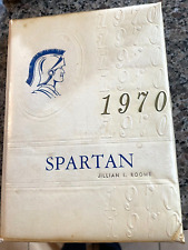 VTG RARE 1970 'SPARTAN' SCITUATE JR-SENIOR HIGH SCHOOL, N. SCITUATE, RI & PAPERS picture