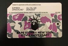 Bape x MTA 15th Anniversary Metrocard-