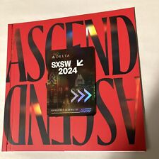 SXSW 2024 Exclusive Delta Airlines Hologram Trading Card & Event Guide picture