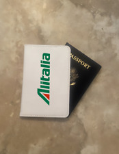 Alitalia Italian Airline Passport Wallet with Card & Travel Document Holders picture