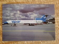 VIPAIR Airlines Tupolev TU-154M at Hamburg Vtg Unused Aircraft Postcard*P9 picture