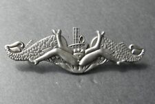 NAVY SUBMARINE BUSH WINGS JACKET POCKET BADGE LAPEL PIN 2.75 INCHES picture