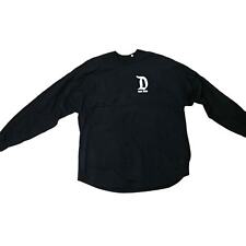 Disney Disneyland Resort Spirit Jersey Puff Print Long Sleeve Shirt Black SZ XL picture