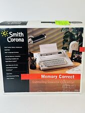 Smith Corona Memory Correct Correcting Cassette Typewriter With Box And Manual picture