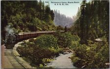 c1920s California Railroad Postcard 
