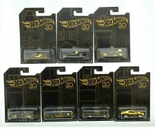Hot Wheels Limited 50th Anniversary 2018 Edition Black and Gold Collection Cars picture
