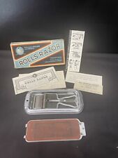 VINTAGE ROLLS RAZOR  IN ORIGINAL BOX WITH INSTRUCTIONS picture