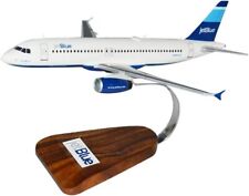 Jetblue Airways Airbus A320-200 Stripes Tail Desk Top Model 1/100 SC Airplane picture
