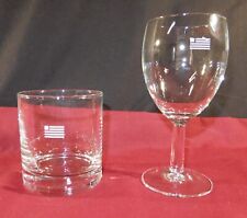 2 Business Class Glasses from US Airways (Envoy Class) picture