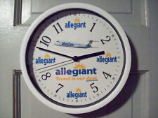 ALLEGIANT AIRLINES WALL CLOCK MD-83  MAD DOG picture
