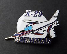 GRUMMAN X-29 NASA EXPERIMENTAL FORWARD WING TEST AIRCRAFT LAPEL PIN BADGE 1.5 