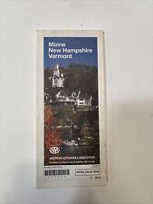 Maine, New Hampshire, Vermont: Triple A Map picture