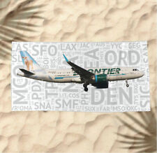 Frontier Airlines A320 NEO with Airport Codes -  74