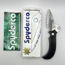 Vintage Spyderco Jot Khalsa C40S *RARE* Knife Micarta Handle - Great condition picture