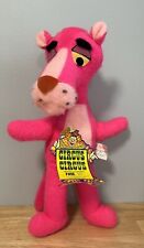 Vintage 1964 Pink Panther Plush With Tag Mirisch-Geoffrey Mighty Star 15