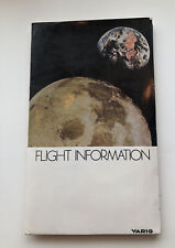 1960’s VARIG Airlines Flight Information Folder Route Map Passerola Stationary picture