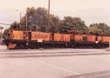 Loram Locomotive Train Railroad Color Photo 3.5X5  #2159 picture