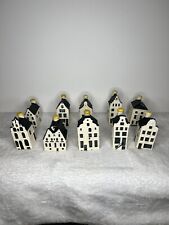 Blue Delft’s House Made For BOLS Royal Distilleries KLM Lot of 10 picture