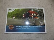 Harley-Davidson 2005 Special Edition Peace Officer Fire Motorcycle Catalogue picture