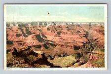 Grand Canyon AZ-Arizona, Majestic View From Hotel El Tovar Vintage Postcard picture
