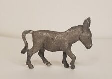 Vintage Bea-Line Pewter Donkey Burro Figurine Signed Bea Line picture