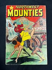 1948 Oct Volume 1 Issue 1 Northwest Mounties Golden Age Western Comic AA 13123 picture