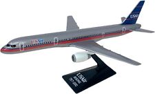 Flight Miniatures USAir Boeing 757-200 Silver Desk Display Model 1/200 Airplane picture