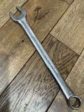 Vintage 14” Armstrong Armaloy USA 25-232 1” One-Inch 12-Point Combination Wrench picture