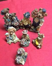 Lot Of 7 Vintage Boyd Bears and Friends Family Dollar Service 2002/2003 picture