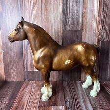 Breyer Clydesdale Mare #83 Chestnut Chalky 1969-1989 Traditional Damaged Ear picture