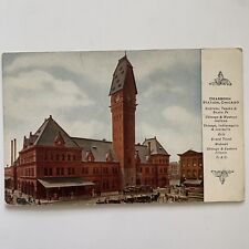 Dearborn Station Chicago IL Postcard picture