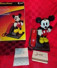 Vintage '96 Disney Mickey Mouse AT&T Corded Land Line Touch Tone Telephone Phone picture